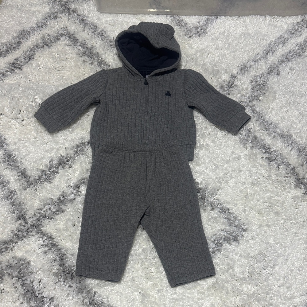 GAP Charcoal Knit Kids Set